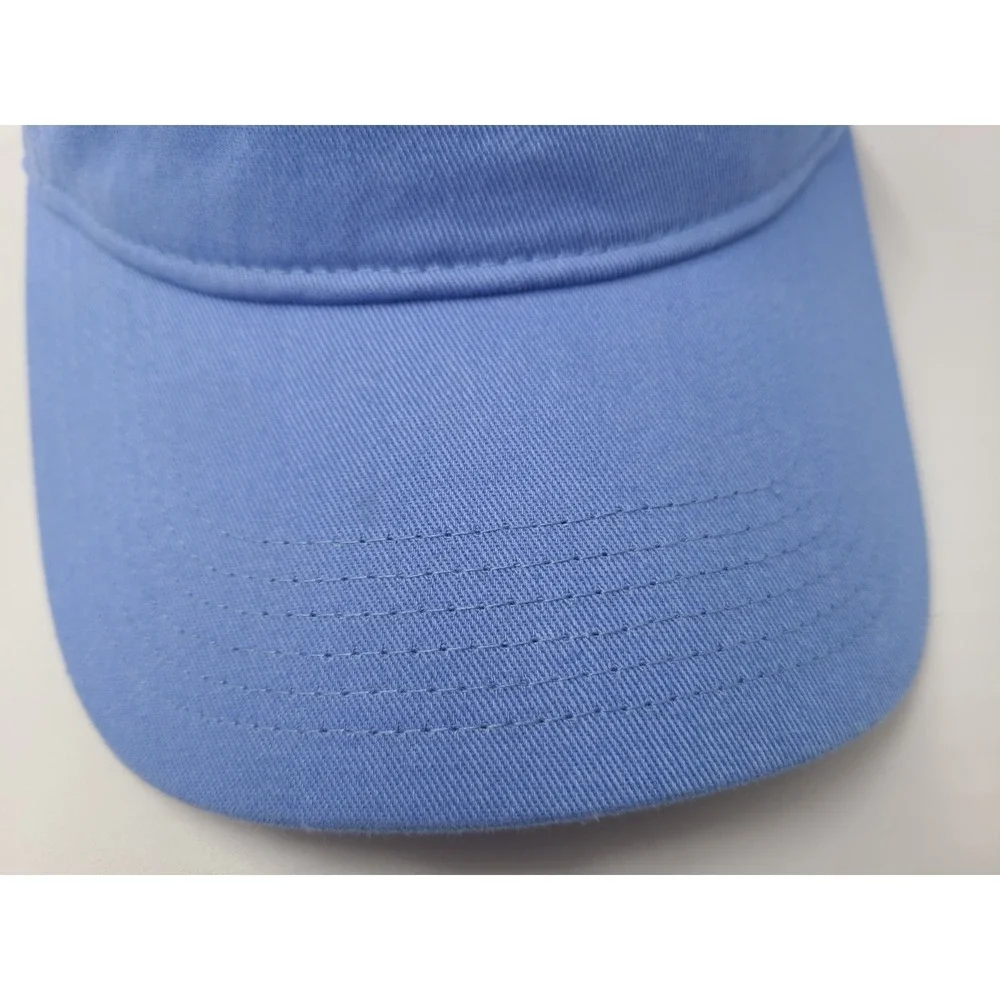 Women Champion Brand Strapback Adjustable Hat Cap Cotton Casual Sport Blue White